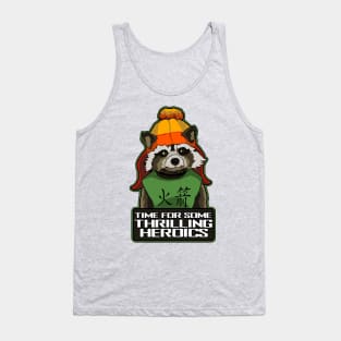 Cunning Racoon Tank Top